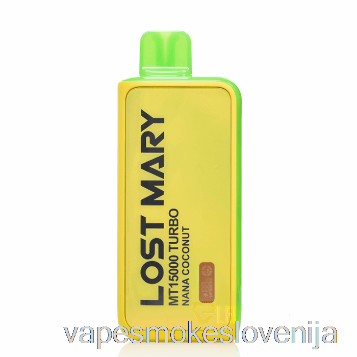 Vape Petrol Lost Mary Mt15000 Za Enkratno Uporabo Nana Kokos